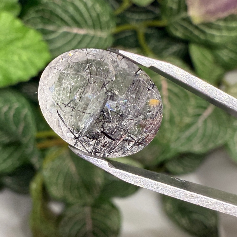 Oval Rutile Quartz - Picture 2 of 2